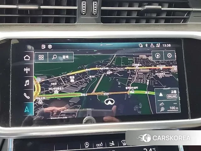 Audi A7 (4K) 2020 Серебристо-серый из Кореи, фото 5