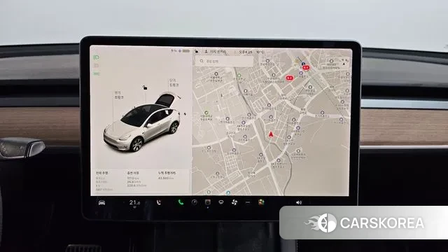 Tesla Model Y 2021 Белый из Кореи, фото 5