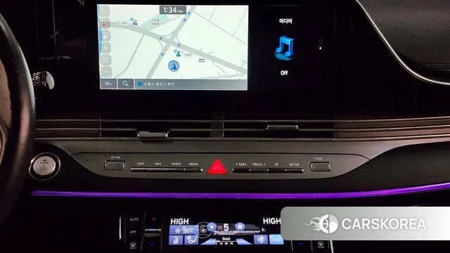 Hyundai The New Grandeur IG Hybrid 2020 Черный из Кореи, фото 5