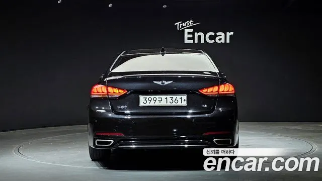 Genesis G80 2018 Черный из Кореи, фото 5