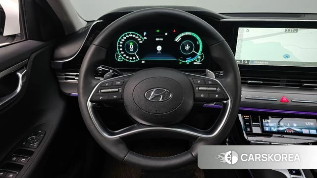 Hyundai The New Grandeur IG Hybrid 2022 Белый из Кореи, фото 5