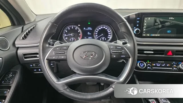 Hyundai Sonata (DN8) 2020 Серебристо-серый из Кореи, фото 5