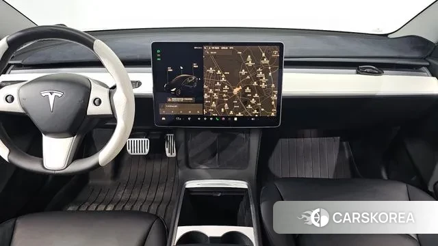Tesla Model 3 2021 Белый из Кореи, фото 5