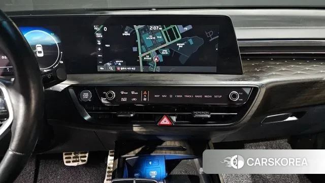 Kia K8 Hybrid 2022 Черный из Кореи, фото 5