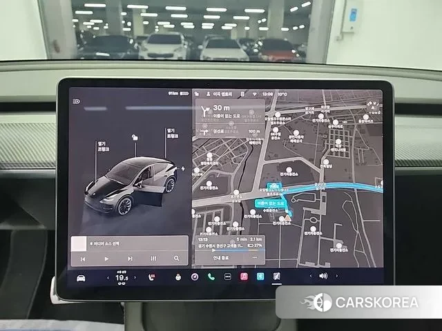 Tesla Model Y 2021 Черный из Кореи, фото 5