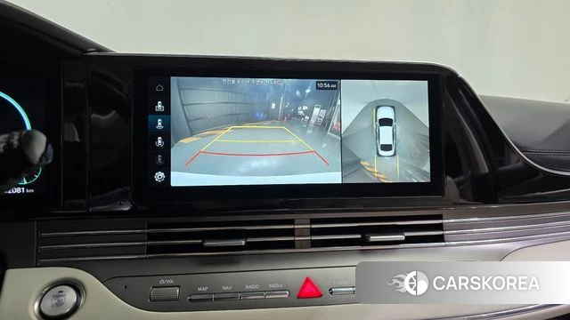 Hyundai The New Grandeur IG Hybrid 2022 Белый из Кореи, фото 5