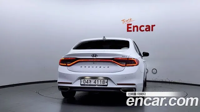 Hyundai Grandeur IG Hybrid 2019 Белый из Кореи, фото 5