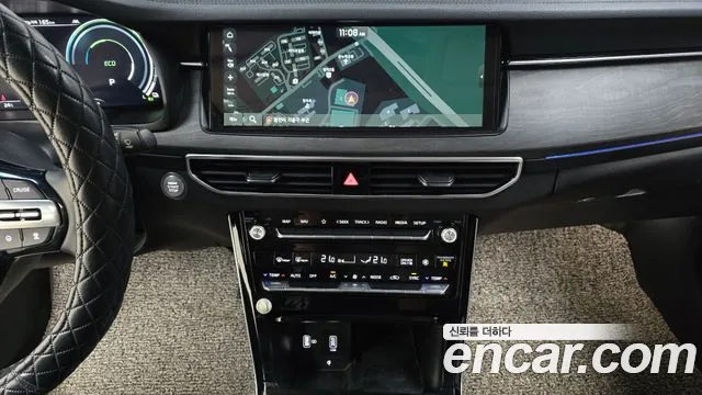 Kia K7 Premier Hybrid 2021 Черный из Кореи, фото 5