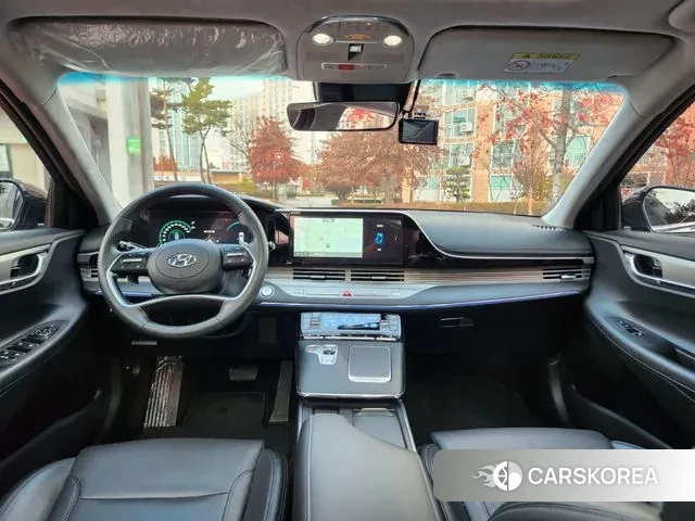 Hyundai The New Grandeur IG Hybrid 2022 Черный из Кореи, фото 5