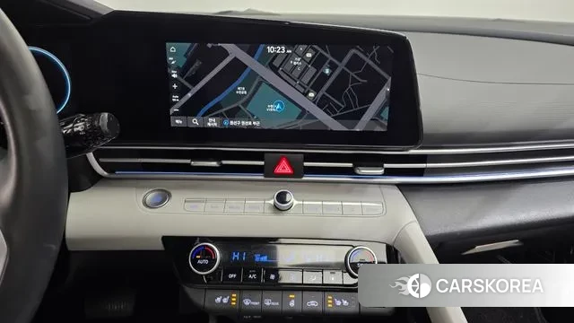 Hyundai Avante Hybrid (CN7) 2022 Серебристо-серый из Кореи, фото 5