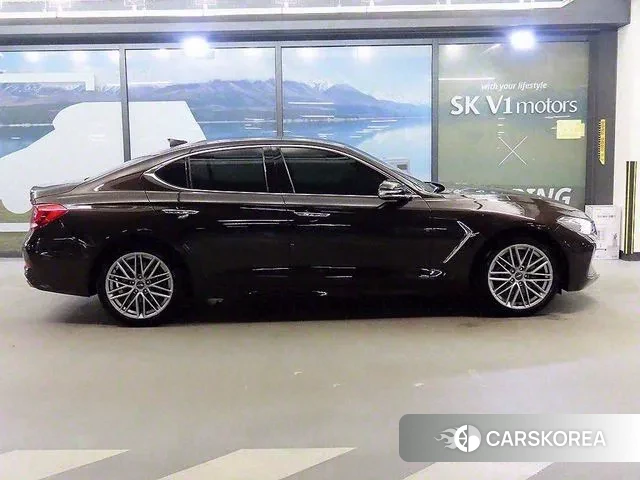 Genesis G70 2019 Коричневый двухцветный из Кореи, фото 5