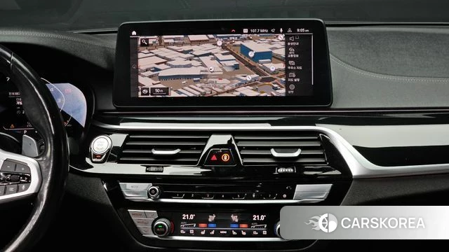 BMW 5 Series (G30) 2021 Черный из Кореи, фото 5