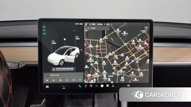 Tesla Model Y 2021 Белый из Кореи, фото 5