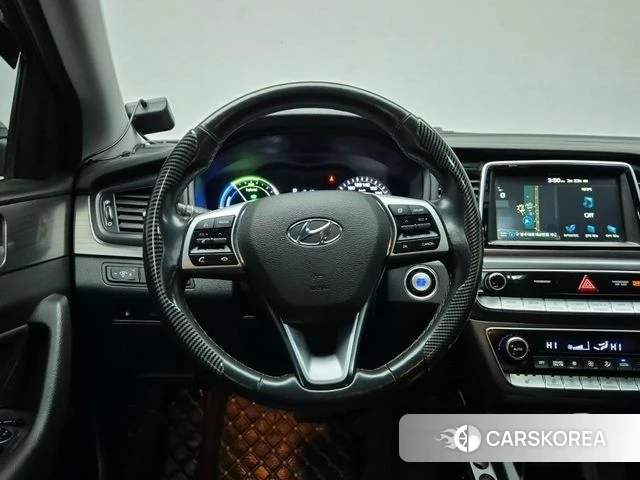 Hyundai Sonata New Rise Hybrid 2018 Серый из Кореи, фото 5