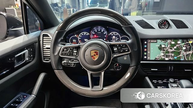 Porsche Cayenne (PO536) 2022 Черный из Кореи, фото 5