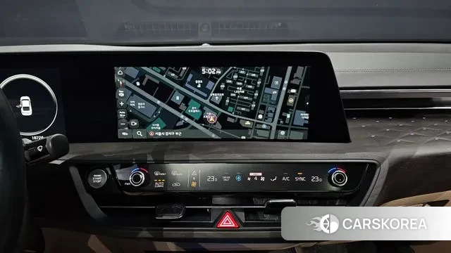 Kia K8 Hybrid 2023 Белый из Кореи, фото 5