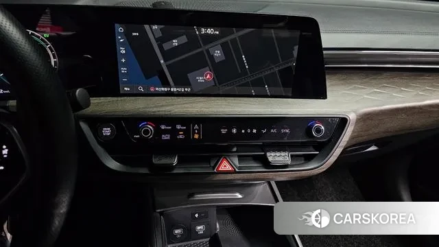 Kia K8 Hybrid 2021 Черный из Кореи, фото 5