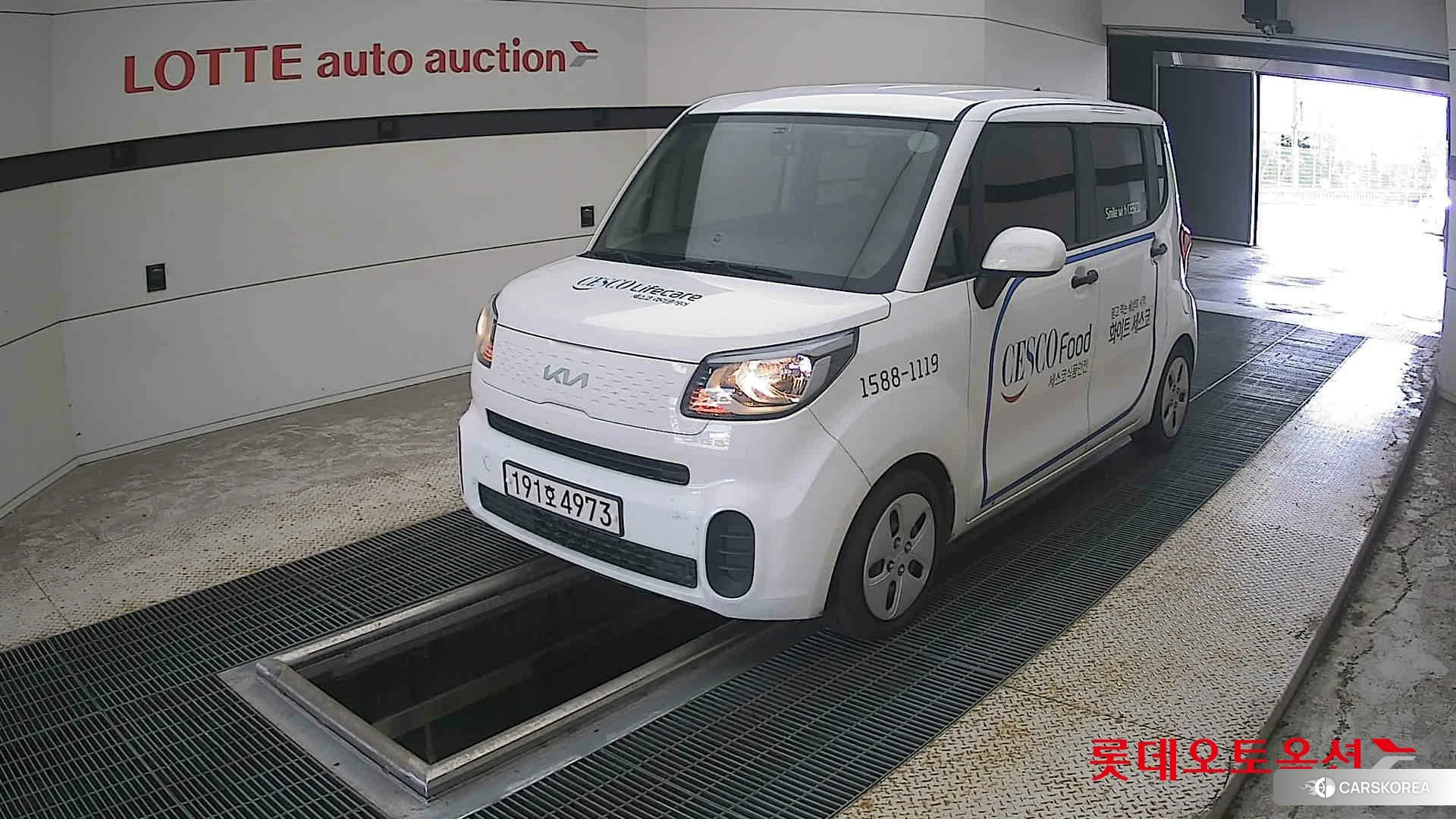 Kia Ray 2022 Clear White из Кореи, фото 5