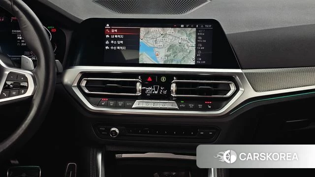 BMW 4 Series (G22) 2021 Небесно-голубой из Кореи, фото 5