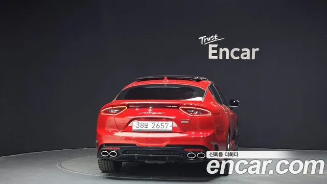 Kia Stinger 2018 Красный из Кореи, фото 5