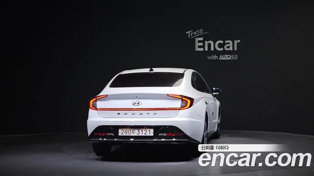 Hyundai Sonata (DN8) 2021 Белый из Кореи, фото 5