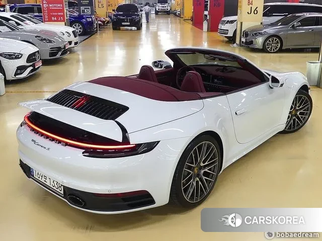 Porsche 911(992) 2021 Белый из Кореи, фото 5