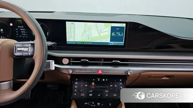 Hyundai Grandeur Hybrid (GN7) 2023 Песочный из Кореи, фото 5