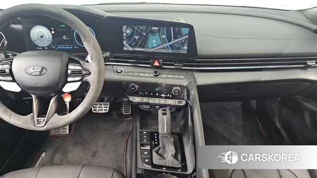 Hyundai The New Avante (CN7) 2023 Черный из Кореи, фото 5