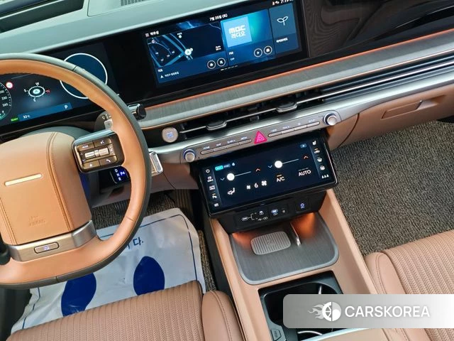 Hyundai Grandeur Hybrid (GN7) 2023 Черный из Кореи, фото 5