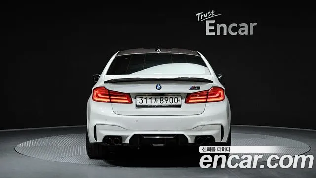 BMW M5 (F90) 2018 Белый из Кореи, фото 5