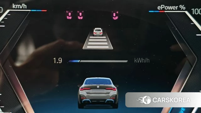 BMW i4 2022 Небесно-голубой из Кореи, фото 5