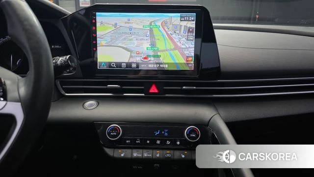Hyundai Avante Hybrid (CN7) 2023 Белый из Кореи, фото 5