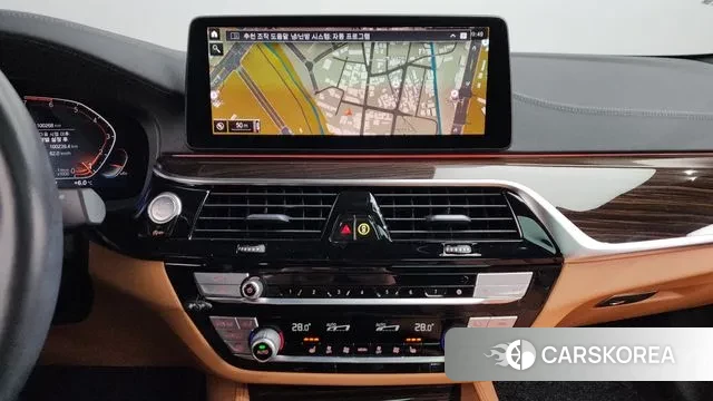 BMW 5 Series (G30) 2021 Синий из Кореи, фото 5