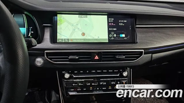 Kia K7 Premier Hybrid 2020 Черный из Кореи, фото 5