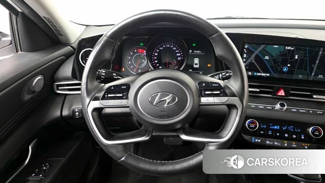 Hyundai Avante (CN7) 2022 Белый из Кореи, фото 5