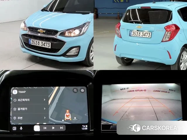Chevrolet (GM Daewoo) The New Spark 2022 Небесно-голубой из Кореи, фото 5