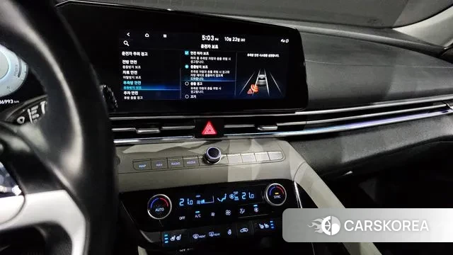 Hyundai Avante Hybrid (CN7) 2021 Серебристо-серый из Кореи, фото 5