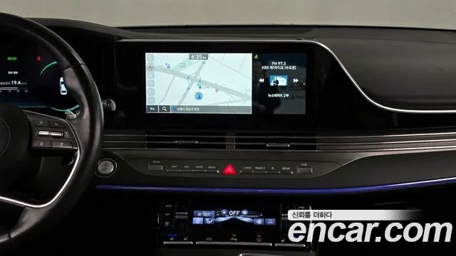 Hyundai The New Grandeur IG Hybrid 2021 Черный из Кореи, фото 5