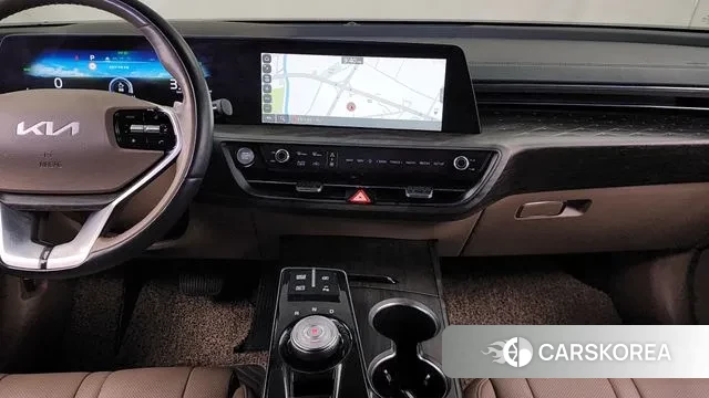 Kia K8 Hybrid 2022 Серый из Кореи, фото 5