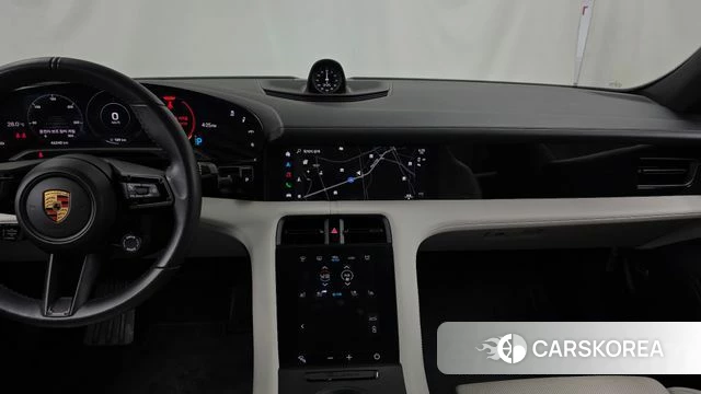 Porsche Taycan 2020 Небесно-голубой из Кореи, фото 5