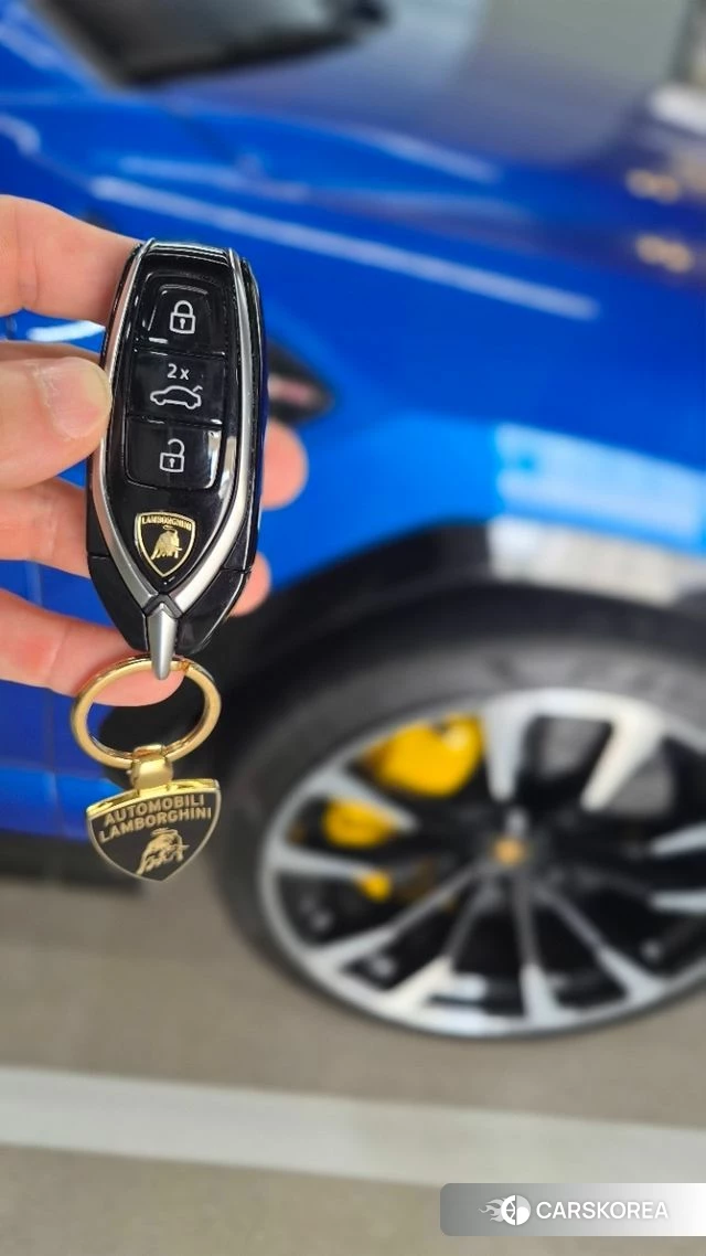 Lamborghini Urus 2022 Синий из Кореи, фото 5