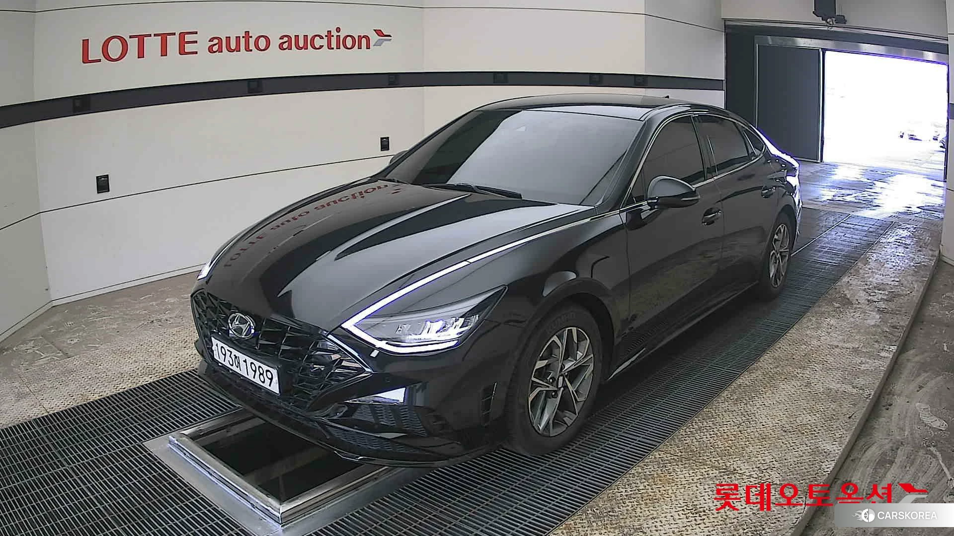 Hyundai Sonata 2022 Midnight Black Pearl из Кореи, фото 5