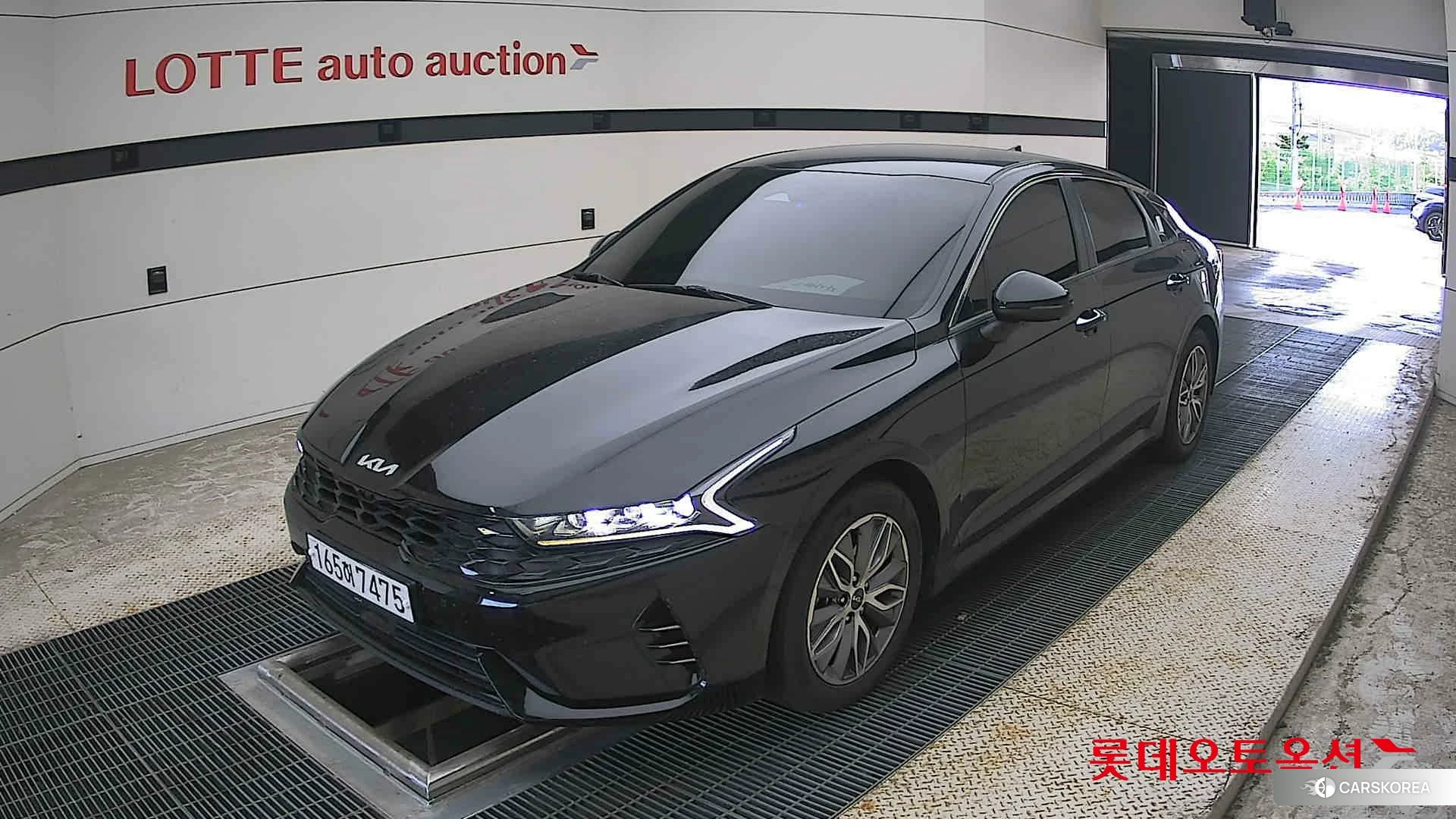 Kia K5 Hybrid 2022 Aurora Black Pearl из Кореи, фото 5