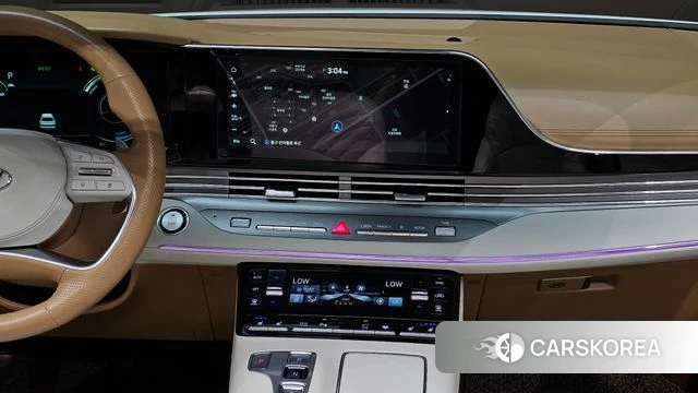 Hyundai The New Grandeur IG Hybrid 2021 Белый из Кореи, фото 5