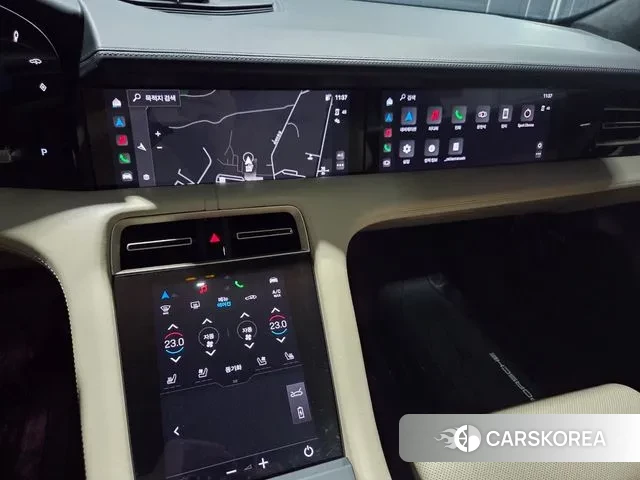 Porsche Taycan 2022 Небесно-голубой из Кореи, фото 5