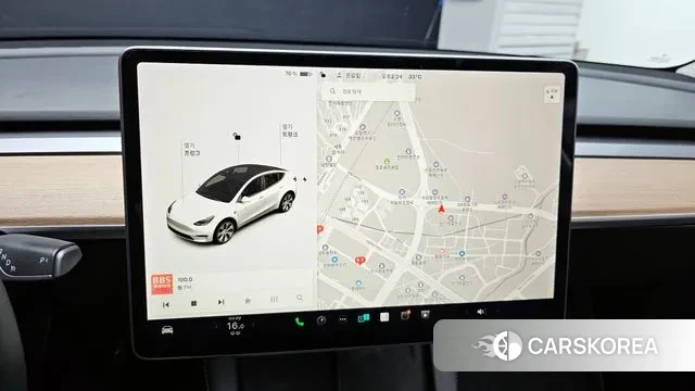 Tesla Model Y 2021 Белый из Кореи, фото 5