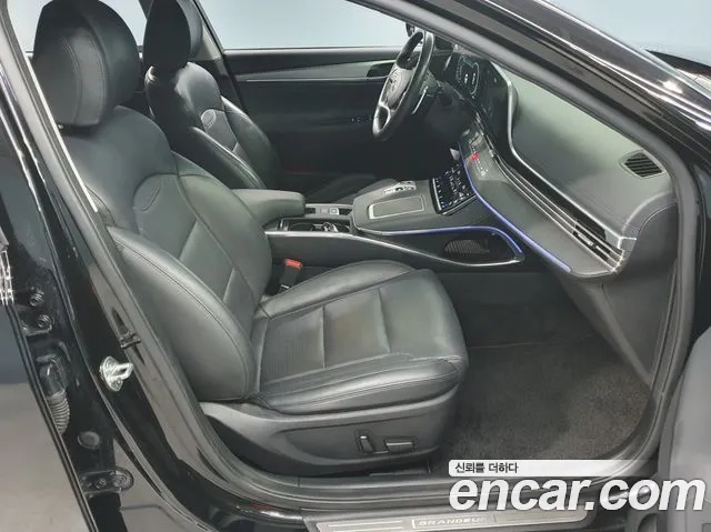 Hyundai The New Grandeur IG 2021 Черный из Кореи, фото 5