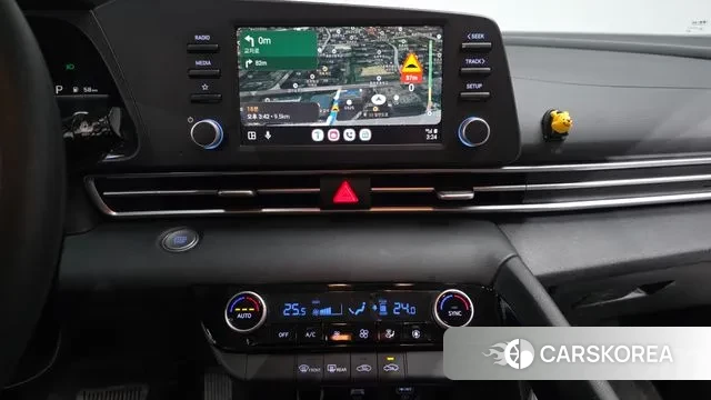 Hyundai Avante Hybrid (CN7) 2022 Белый из Кореи, фото 5