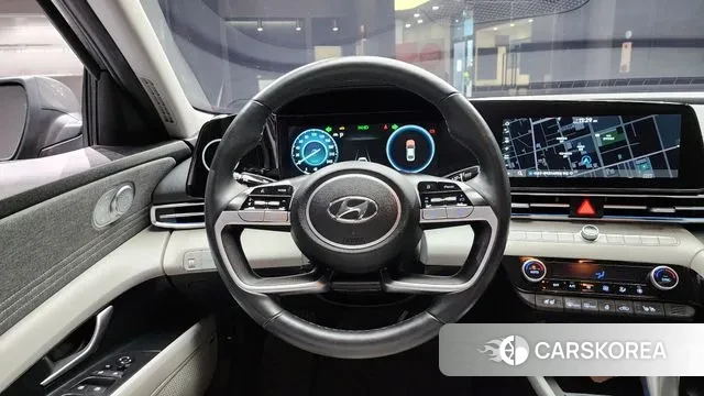 Hyundai Avante (CN7) 2021 Белый из Кореи, фото 5