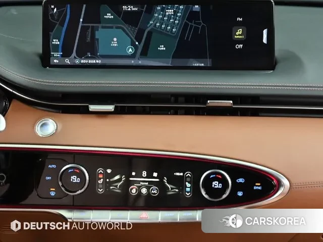 Genesis GV70 2021 Черный из Кореи, фото 5